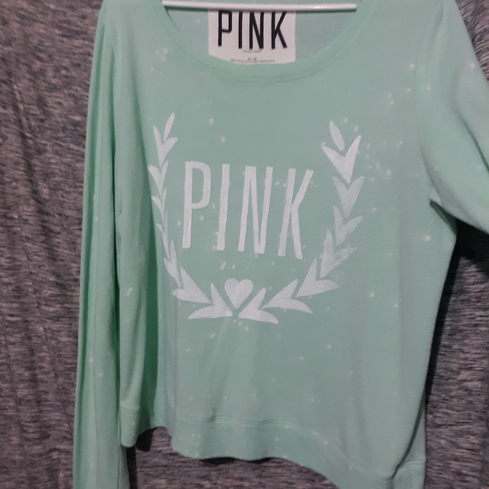 VS PINK Semi-Sheer Pullover Top - Picture 5 of 10